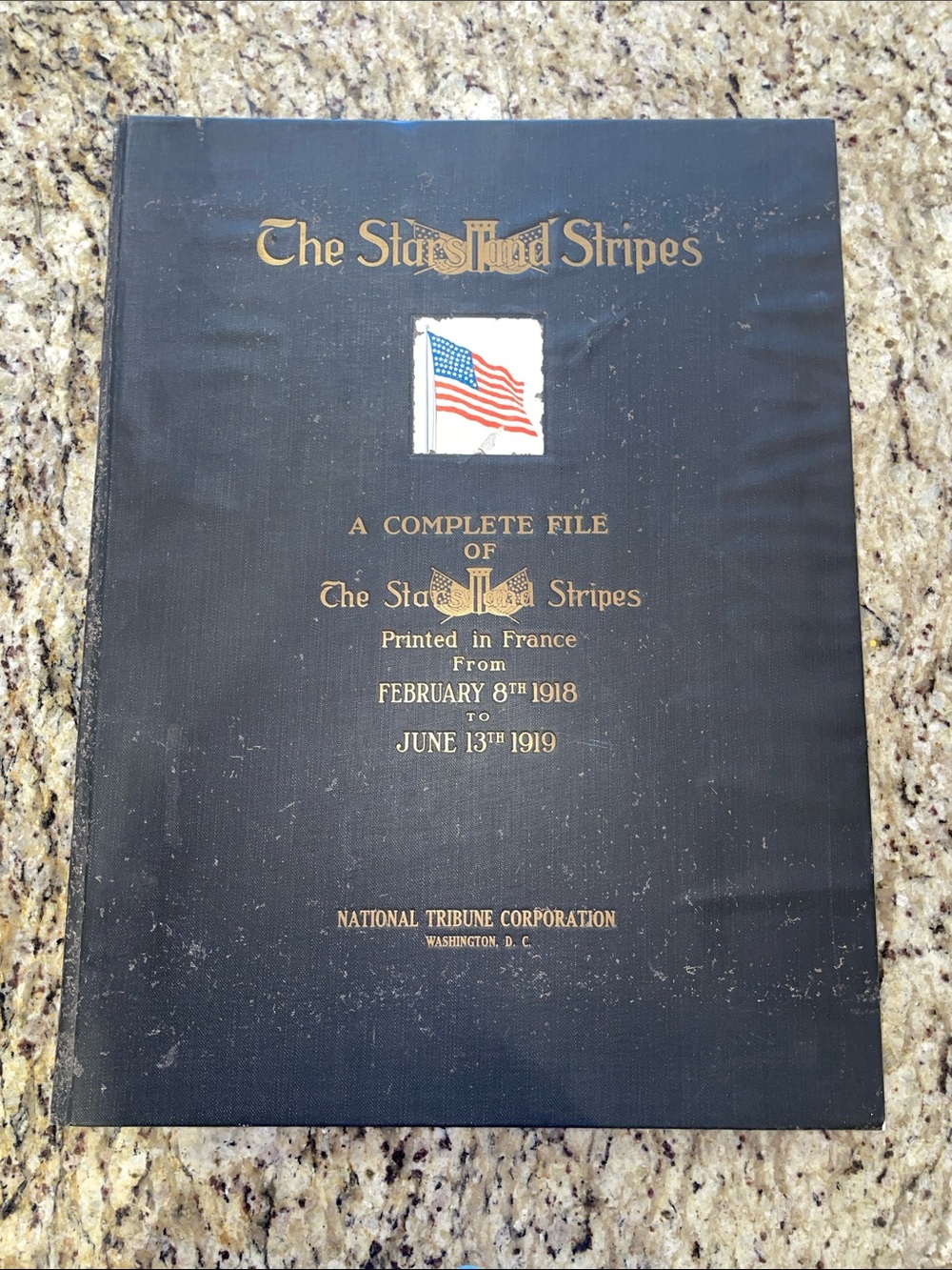 WW1 The Stars and Stripes-Complete File-Feb 8, 1918 to June 13, 1919 Hardcover